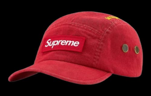 Supreme Military Camp Cap 'Red White'