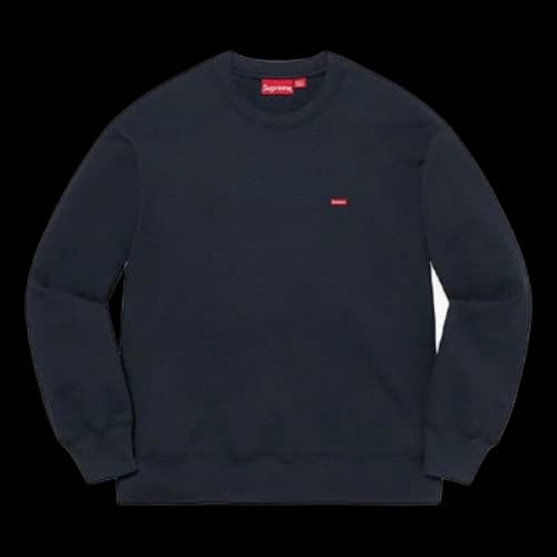Supreme Small Box Crewneck Box 'Navy Red'