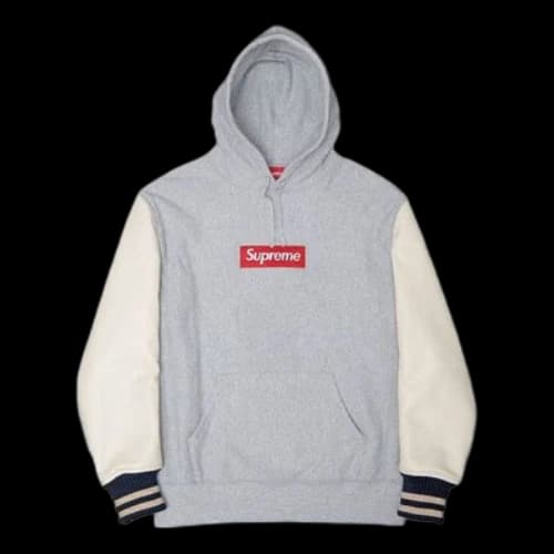 Supreme x JUNYA WATANABE COMME des GARONS MAN Box Logo Hoodie 'Grey White Red'