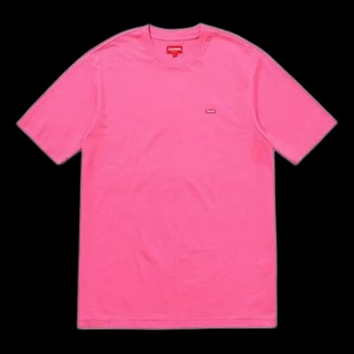 Supreme SS18 Small Box Tee Magenta Short Sleeve Purple Red