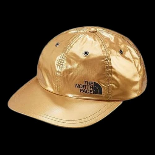 Supreme x The North Face Metallic 6-Panel 'Gold Black'