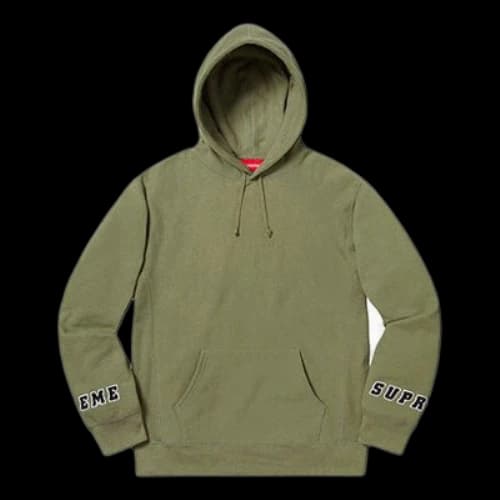Supreme SS19 Wrist Logo Hooded Sweatshirt