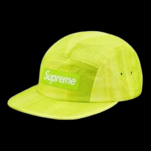 Supreme Tie Dye Ripstop Camp Cap 'Green'