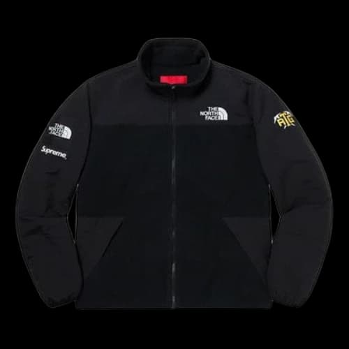 Supreme x The North Face RTG Fleece Jacket 'Black White'