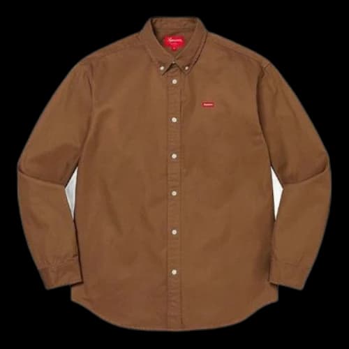 Supreme Small Box Shirt 'Brown'