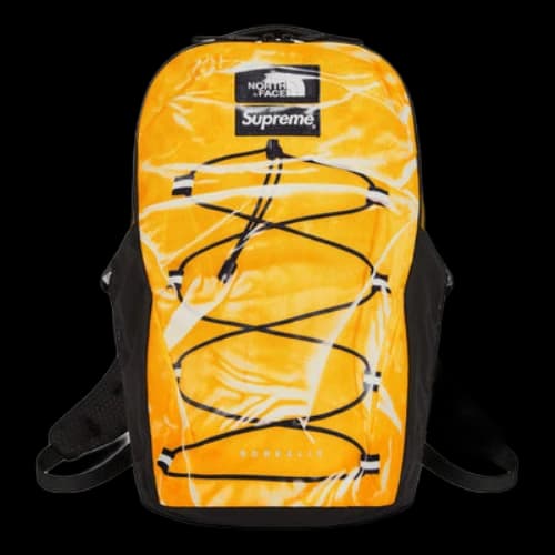Supreme x The North Face Printed Borealis Trompe L'oeil Backpack SS23 'Yellow'