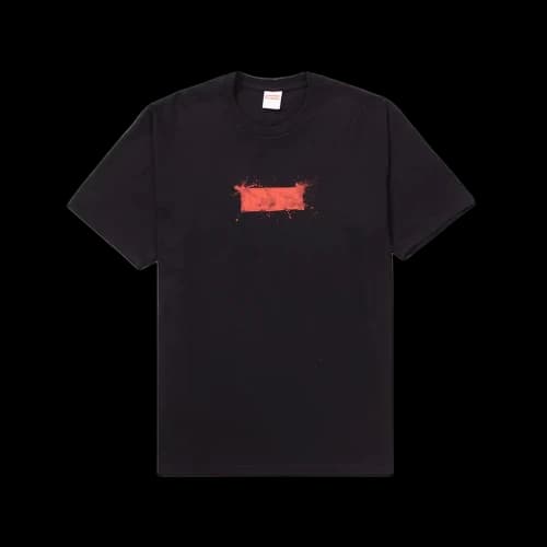 Supreme Ralph Steadman Box Logo Tee Black