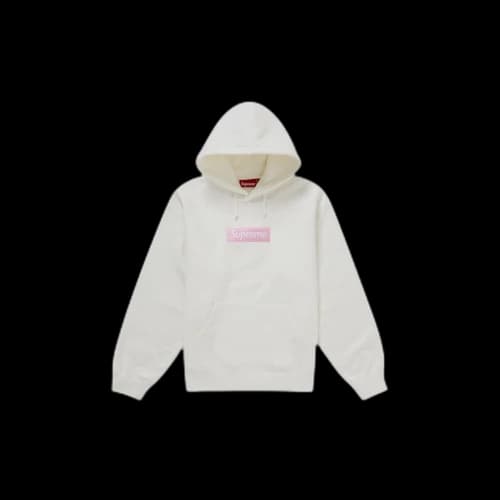 Supreme Box Logo Hooded Sweatshirt (FW25) White