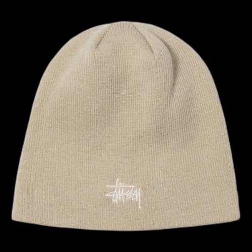 Stussy Basic Skullcap Beanie 'Cream'