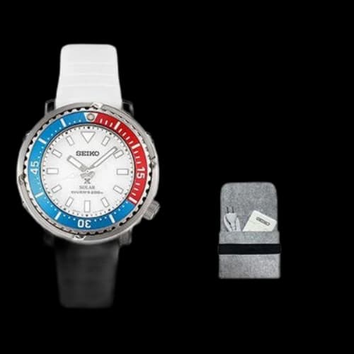 SEIKO PROSPEX Quartz SUT407P1 Blue/Red/White