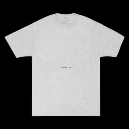 Saintwoods Logo Tee 'Ash White'