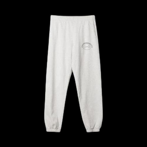 Sporty & Rich Equestrian Sweatpant 'Heather Grey/Forest'