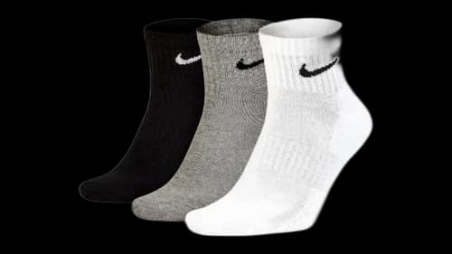 Nike Everyday Cushioned Training Low Socks Grey