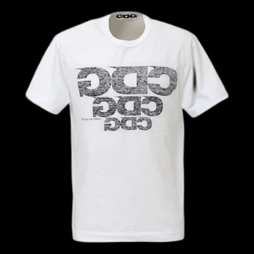 COMME des GARCONS CDG 3Logo Large Short Sleeve 'White'