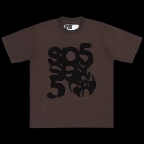 Sp5der Sp5 Sex Tee 'Brown'
