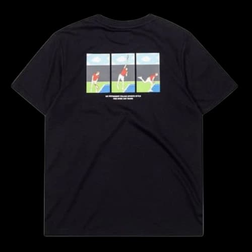 FILA Fusion x Shelby and Sandy Round Neck Tee 'Black'