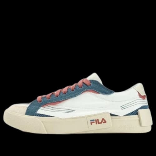 FILA FUSION Lifestyle Pop Skate Shoes 'White Blue Red'