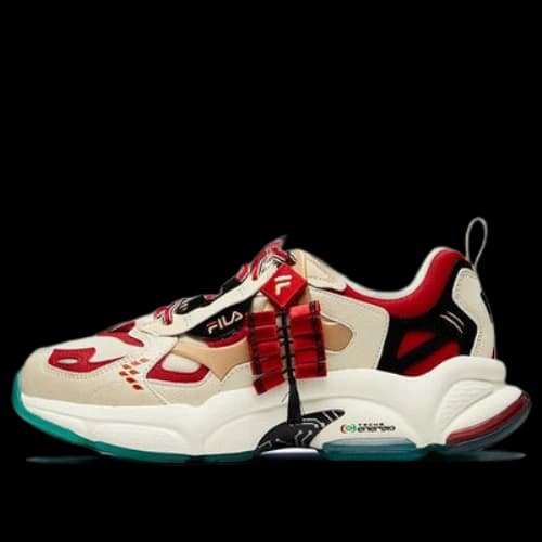 Fila Fusion RJV 'Creamwhite Dark Red' (Women's)
