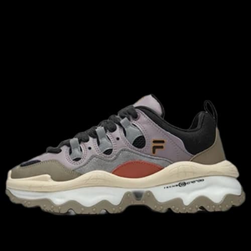 FILA FUSION QD96 Sneakers 'Grey Black' (Women's)