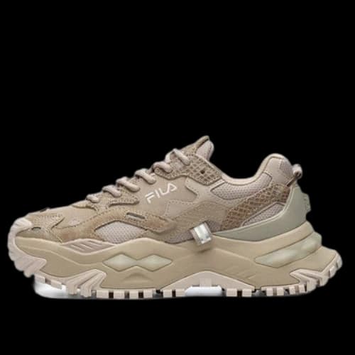 FILA FUSION Bianco Sneakers 'Brown' (Women's)