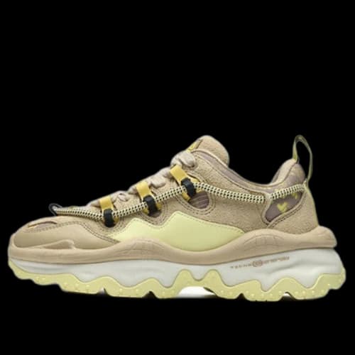 FILA FUSION QD96 x White Mountaineering Sneakers 'Beige Yellow' (Women's)