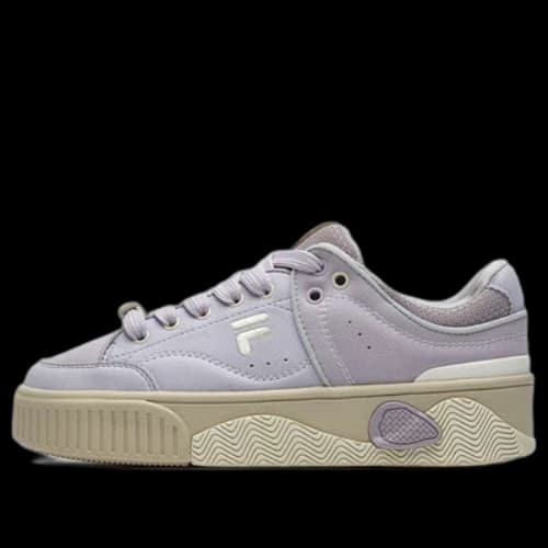 FILA FUSION Stack Fusion Skateboarding Sneakers 'Purple Beige' (Women's)