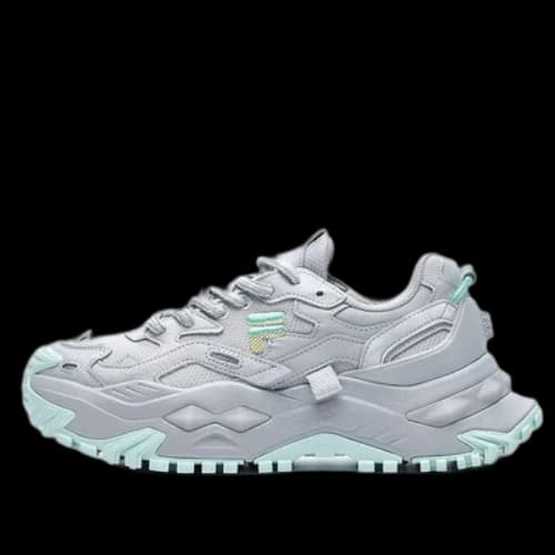 FILA FUSION Bianco Sneakers 'Grey Blue' (Women's)
