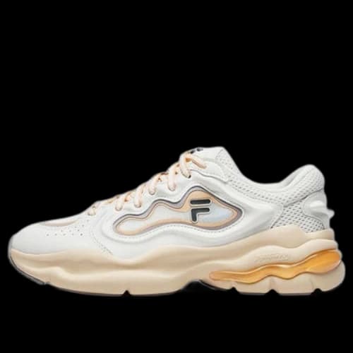 FILA FUSION Palatte Sneakers 'White Yellow' (Women's)