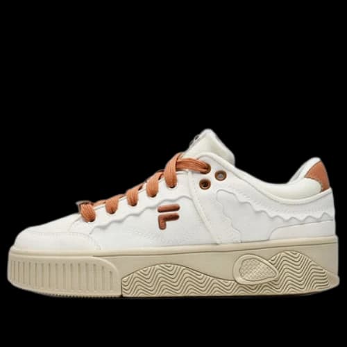 FILA FUSION Stack Skate Shoes 'White Orange' (Women's)