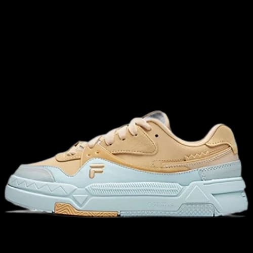 FILA FUSION Bank Skate Shoes 'Yellow Blue' (Women's)