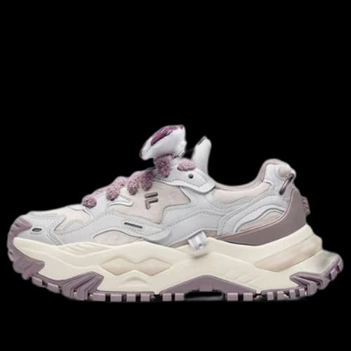 FILA FUSION Bianco Sneakers 'White Purple' (Women's)