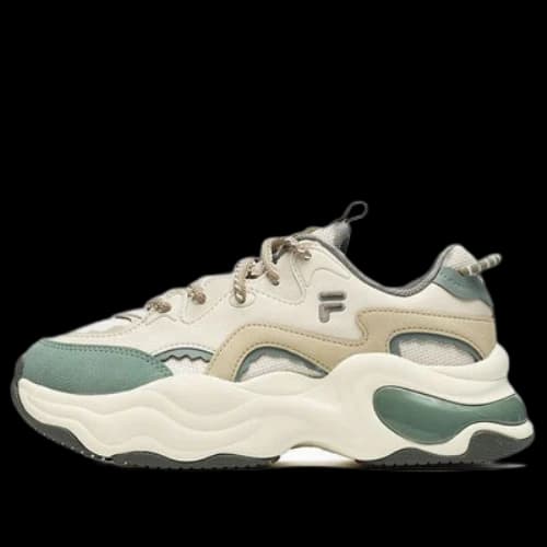 FILA FUSION Bubble Sneakers 'Cream White Green' (Women's)