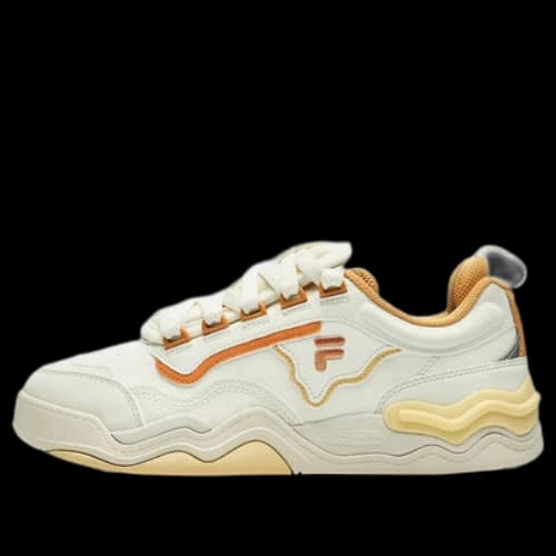 FILA FUSION Kick Sneakers 'White Orange' (Women's)