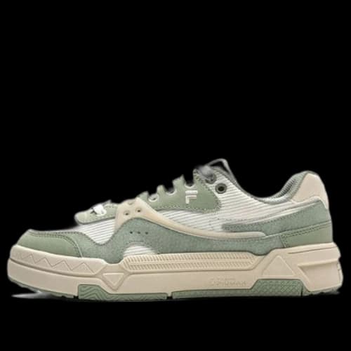 FILA FUSION Bank Skate Shoes 'White Green' (Women's)