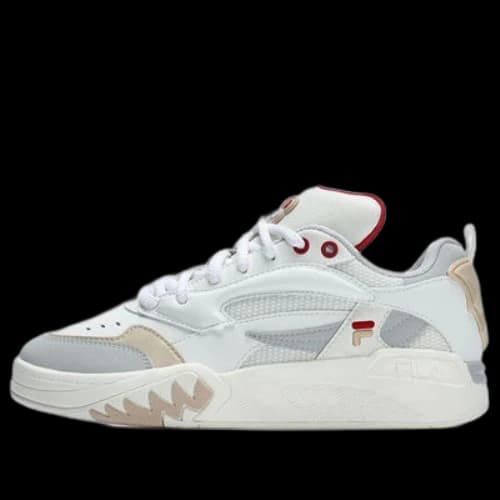 FILA FUSION Desperado Vintage Basketball Shoes 'White Grey Red' (Women's)