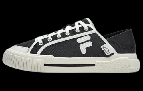 FILA FUSION x Wallride Dx Skate Shoes 'Black White' (Women's)