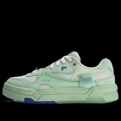 FILA FUSION Bank Skate Shoes 'Green White' (Women's)