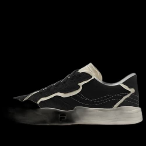 FILA FUSION POP Skate Shoes 'Black White' (Women's)