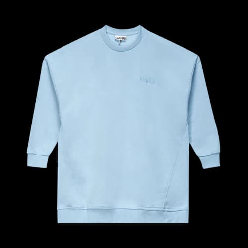 GANNI Software Isoli Oversized Sweatshirt 'Blue'