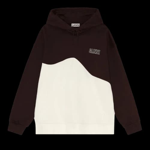 GANNI Software Wave Hoodie 'Mole'