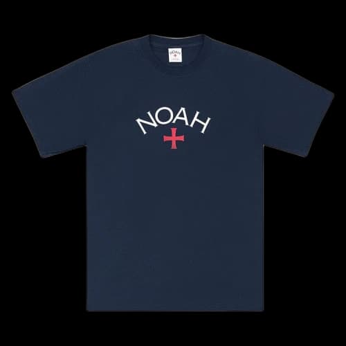 Noah Core Logo T-Shirt 'Navy'