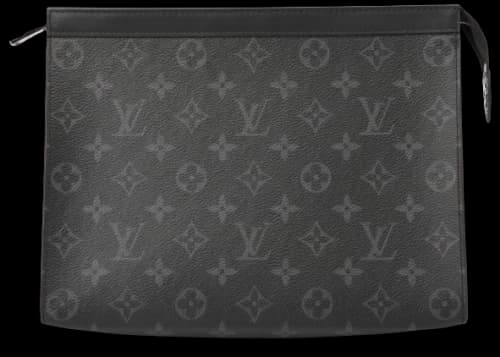 Louis Vuitton Pochette Voyage Monogram Eclipse MM Black/Grey