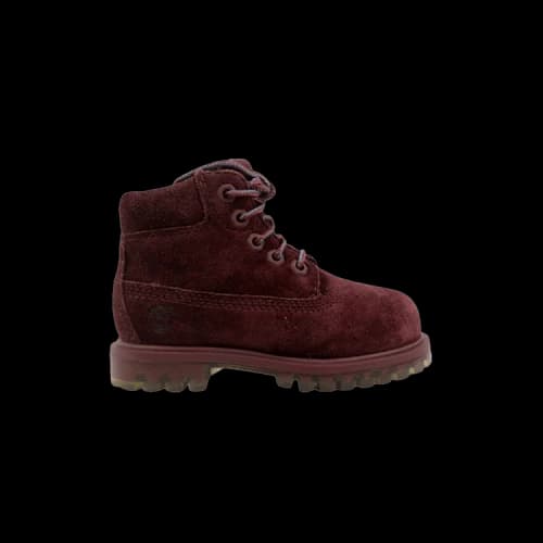 Timberland 6 Inch Premium Suede Toddler 'Dark Red'
