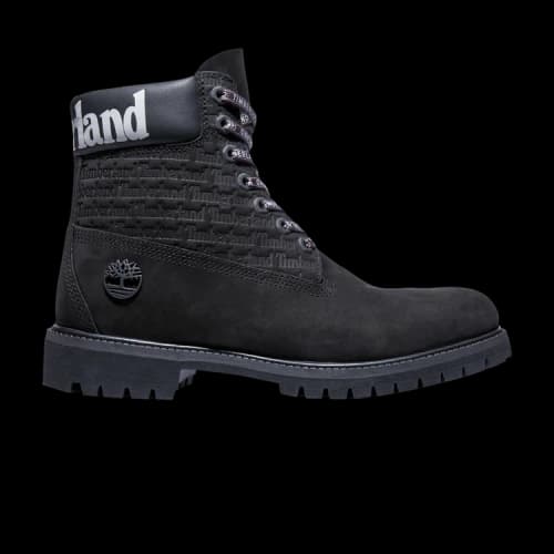 Timberland 6 Inch Premium Boot 'All Over Logo - Black'