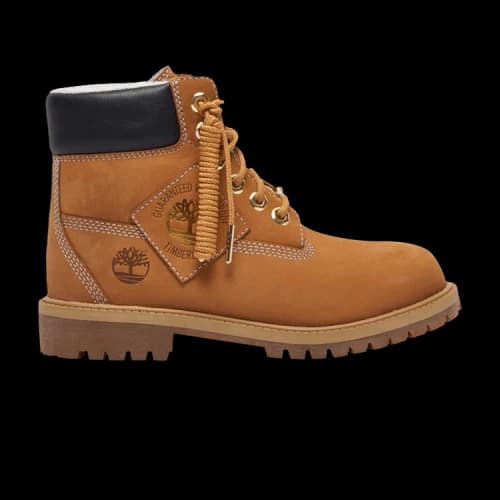 Timberland 6 Inch Premium Shearling Boot Junior 'Patch Pack - Wheat'