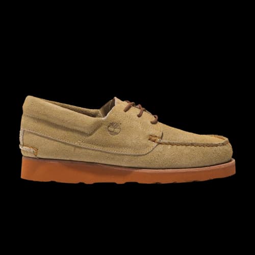 Timberland 3-Eye Classic Wedge Vibram Lace Up 'Light Beige Suede'