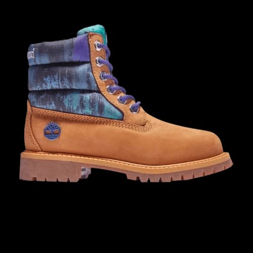 Timberland 6 Inch Premium Quilted Boot Junior 'Northern Lights - Wheat'