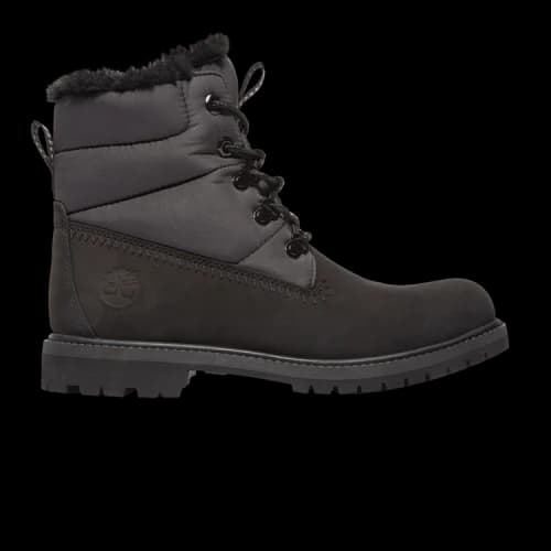 Timberland 6-Inch Puffer Boot 'Black Grey' (Women's)