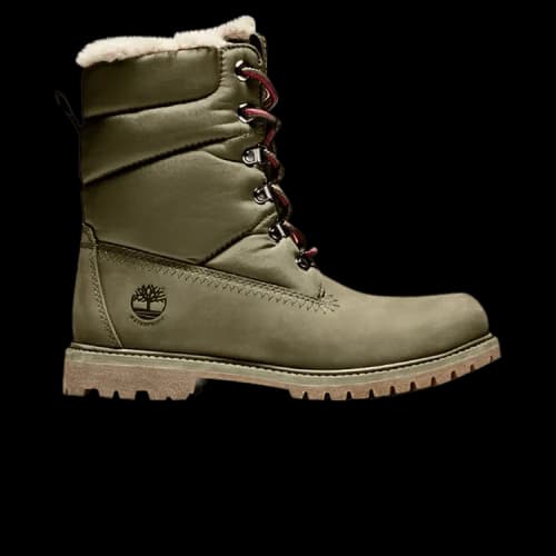 Timberland 6 Inch Premium Waterproof Warm-Lined Boot 'Olive' (Women's)
