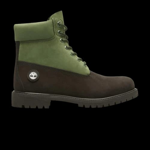 Timberland 6 Inch Lace Up Waterproof Boot 'Dark Green Black'